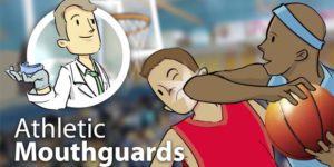 Athletic Mouthguard Illustration