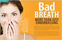 An article on bad breath from Dear Doctor magazine