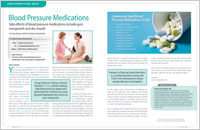 An article on blood pressure medication from Dear Doctor magazine