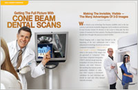 Cone beam dental scans article from Dear Doctor magazine
