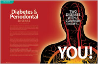 An article on diabetes and periodontal disease from Dear Doctor magazine