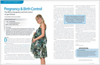An article on pregnancy and birth control from Dear Doctor magazine