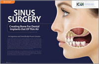 Article on Sinus Surgery from Dear Doctor magazine