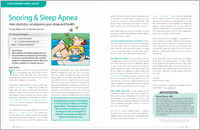 Snoring and sleep apnea dear doctor