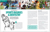 Article on sports injuries and dentistry - Dear Doctor magazine