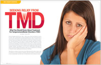 An article about TMD from Dear Doctor magazine