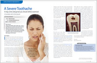 Severe Toothache Resource From Dear Doctor Magazine