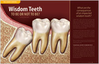 An article on wisdom teeth from Dear Doctor magazine